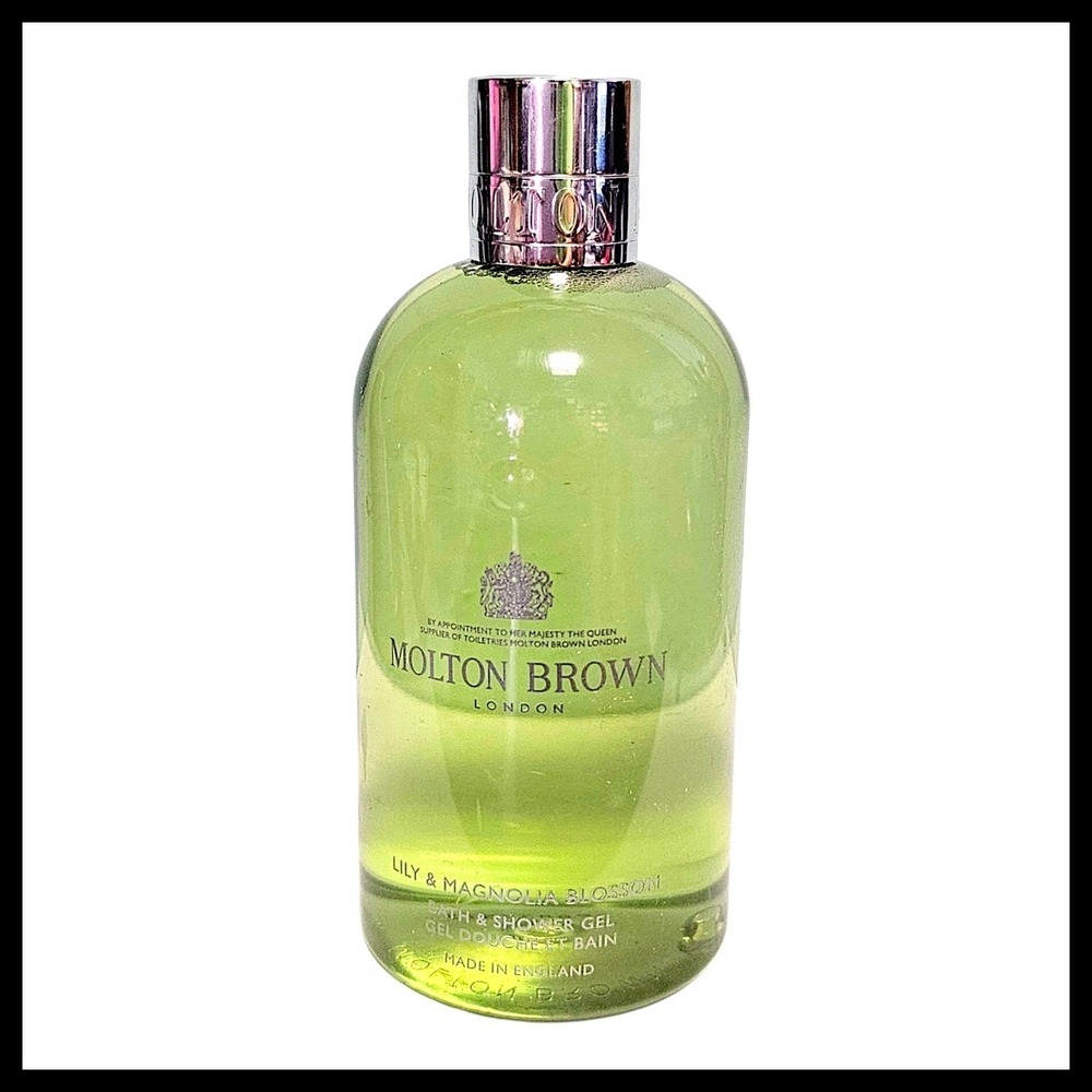 Molton Brown London Lily & Magnolia Blossom Bath & Shower Gel 300 ml Full Size